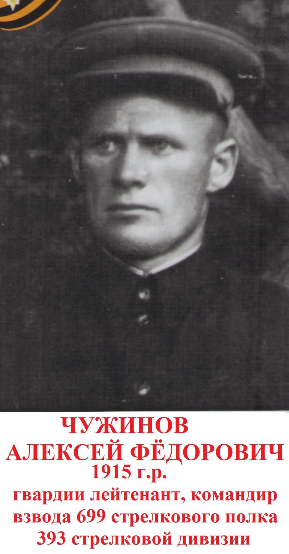 Чужинов Алексей Федорович